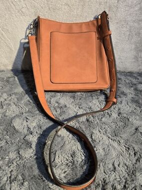 K. Carroll Rust Brown Crossbody Shoulder Bag